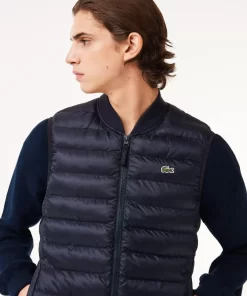 Lacoste Jackets & Coats-Men'S Padded Water-Repellent Vest Jacket