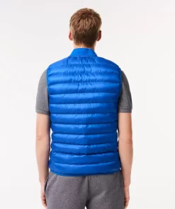 Lacoste Jackets & Coats-Men'S Padded Water-Repellent Vest Jacket