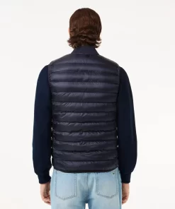 Lacoste Jackets & Coats-Men'S Padded Water-Repellent Vest Jacket