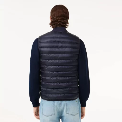 Lacoste Jackets & Coats-Men'S Padded Water-Repellent Vest Jacket