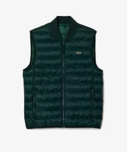 Lacoste Jackets & Coats-Men'S Padded Water-Repellent Vest Jacket