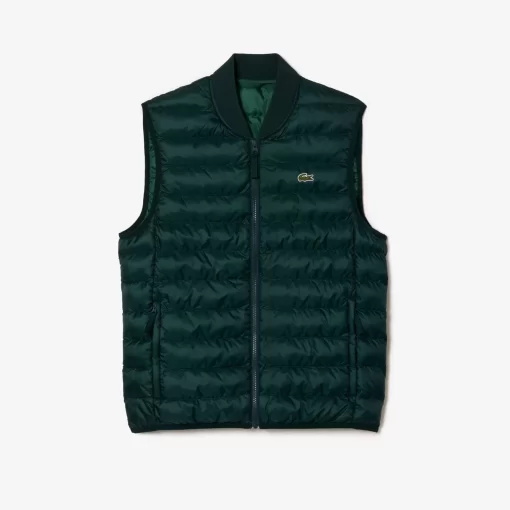 Lacoste Jackets & Coats-Men'S Padded Water-Repellent Vest Jacket