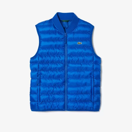 Lacoste Jackets & Coats-Men'S Padded Water-Repellent Vest Jacket