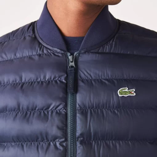 Lacoste Jackets & Coats-Men'S Padded Water-Repellent Vest Jacket