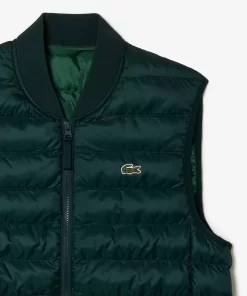 Lacoste Jackets & Coats-Men'S Padded Water-Repellent Vest Jacket