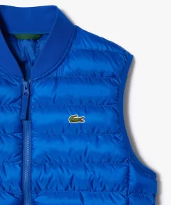 Lacoste Jackets & Coats-Men'S Padded Water-Repellent Vest Jacket