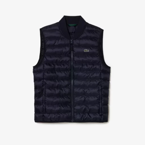 Lacoste Jackets & Coats-Men'S Padded Water-Repellent Vest Jacket