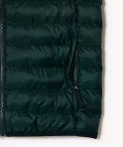 Lacoste Jackets & Coats-Men'S Padded Water-Repellent Vest Jacket