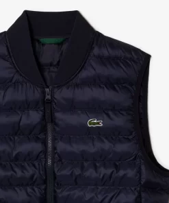 Lacoste Jackets & Coats-Men'S Padded Water-Repellent Vest Jacket