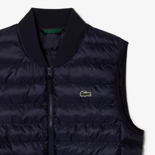 Lacoste Jackets & Coats-Men'S Padded Water-Repellent Vest Jacket