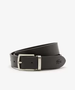 Lacoste Belts-Men'S Pin And Flat Buckle Belt Gift Set