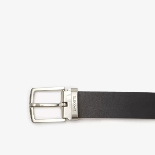 Lacoste Belts-Men'S Pin And Flat Buckle Belt Gift Set