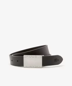 Lacoste Belts-Men'S Pin And Flat Buckle Belt Gift Set