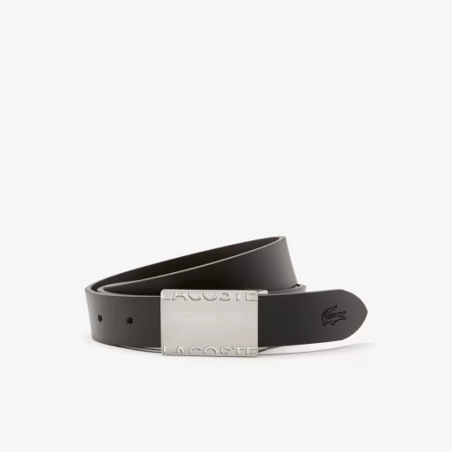 Lacoste Belts-Men'S Pin And Flat Buckle Belt Gift Set