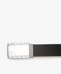 Lacoste Belts-Men'S Pin And Flat Buckle Belt Gift Set