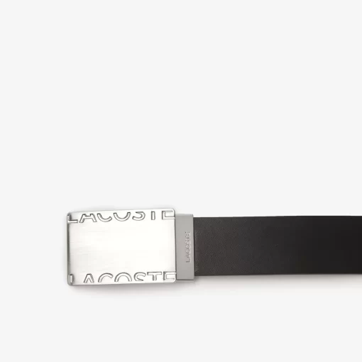 Lacoste Belts-Men'S Pin And Flat Buckle Belt Gift Set