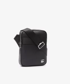 Lacoste Vertical Bags-Men'S Practice Contrast Branded Crossover Bag