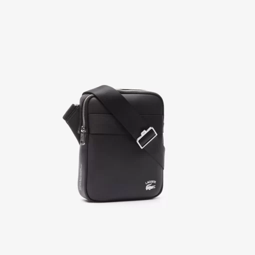 Lacoste Vertical Bags-Men'S Practice Contrast Branded Crossover Bag