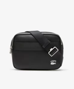 Lacoste Vertical Bags-Men'S Practice Contrast Edge Reporter Bag