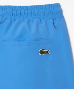 Lacoste Swimwear-Men'S Quick Dry Swim Trunks With Integrated Lining