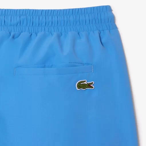 Lacoste Swimwear-Men'S Quick Dry Swim Trunks With Integrated Lining