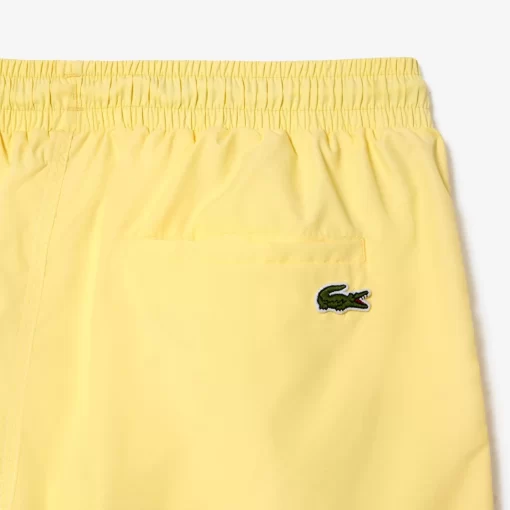 Lacoste Swimwear-Men'S Quick Dry Swim Trunks With Integrated Lining