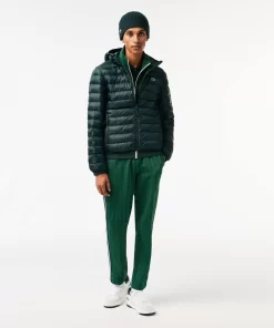 Lacoste Jackets & Coats-Men'S Quilted Hooded Short Jacket