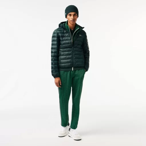 Lacoste Jackets & Coats-Men'S Quilted Hooded Short Jacket