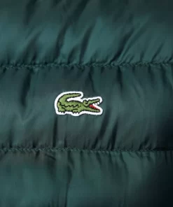 Lacoste Jackets & Coats-Men'S Quilted Hooded Short Jacket