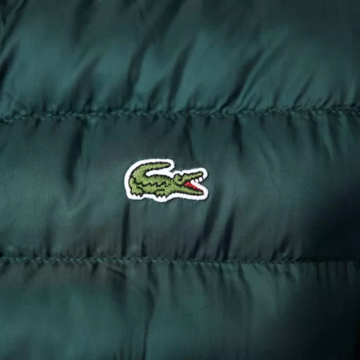 Lacoste Jackets & Coats-Men'S Quilted Hooded Short Jacket