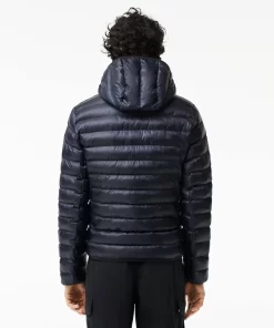 Lacoste Jackets & Coats-Men'S Quilted Hooded Short Jacket