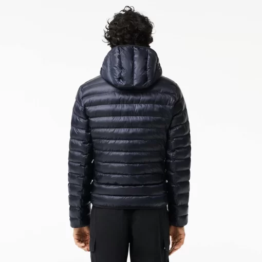 Lacoste Jackets & Coats-Men'S Quilted Hooded Short Jacket