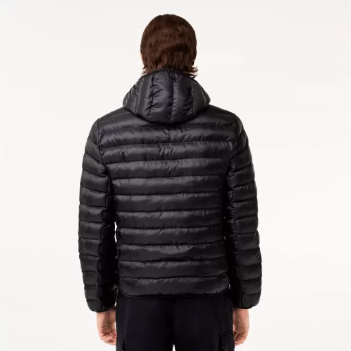 Lacoste Jackets & Coats-Men'S Quilted Hooded Short Jacket