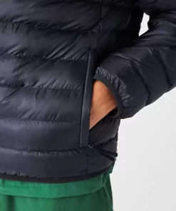 Lacoste Jackets & Coats-Men'S Quilted Hooded Short Jacket