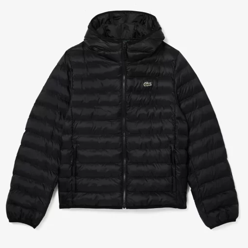 Lacoste Jackets & Coats-Men'S Quilted Hooded Short Jacket