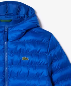 Lacoste Jackets & Coats-Men'S Quilted Hooded Short Jacket