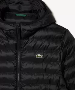 Lacoste Jackets & Coats-Men'S Quilted Hooded Short Jacket