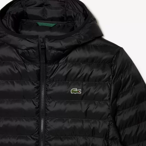 Lacoste Jackets & Coats-Men'S Quilted Hooded Short Jacket