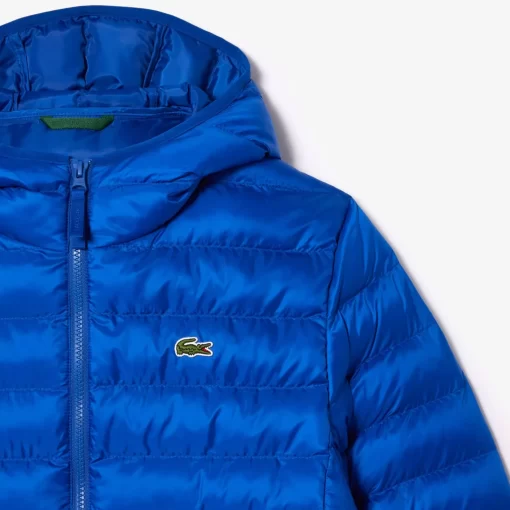 Lacoste Jackets & Coats-Men'S Quilted Hooded Short Jacket