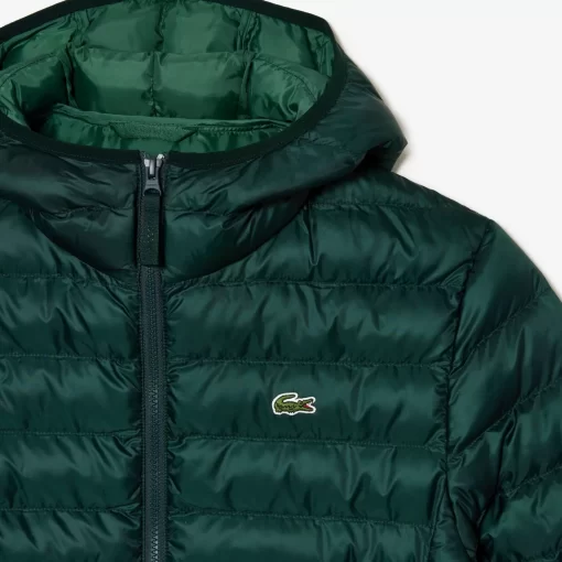 Lacoste Jackets & Coats-Men'S Quilted Hooded Short Jacket