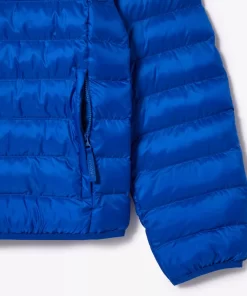 Lacoste Jackets & Coats-Men'S Quilted Hooded Short Jacket