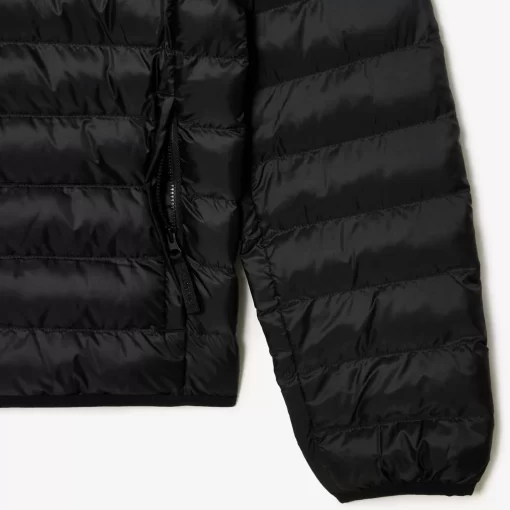 Lacoste Jackets & Coats-Men'S Quilted Hooded Short Jacket