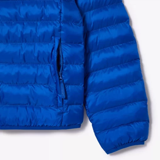 Lacoste Jackets & Coats-Men'S Quilted Hooded Short Jacket