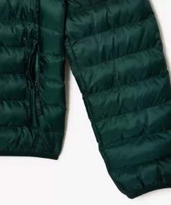 Lacoste Jackets & Coats-Men'S Quilted Hooded Short Jacket