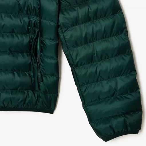 Lacoste Jackets & Coats-Men'S Quilted Hooded Short Jacket