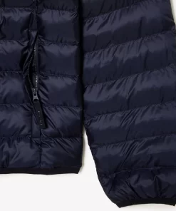 Lacoste Jackets & Coats-Men'S Quilted Hooded Short Jacket