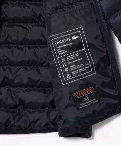 Lacoste Jackets & Coats-Men'S Quilted Hooded Short Jacket