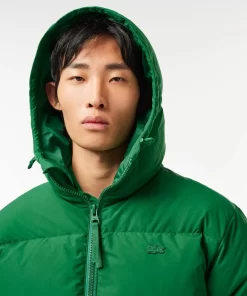 Lacoste Jackets & Coats-Men'S Quilted Water-Repellent Short Jacket