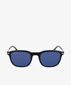 Lacoste Sunglasses-Men'S Rectangular Acetate Sunglasses