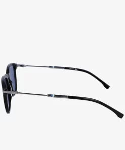 Lacoste Sunglasses-Men'S Rectangular Acetate Sunglasses